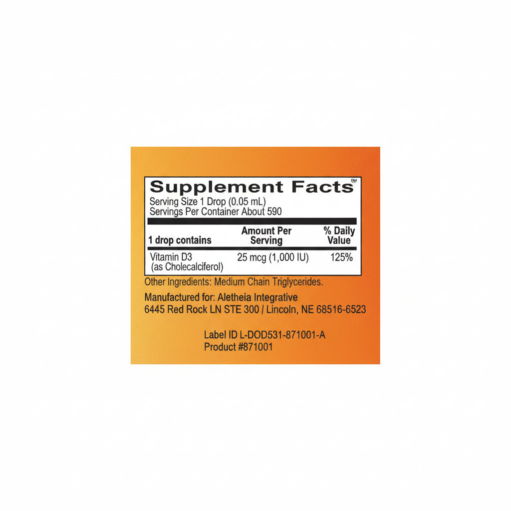 VitaDropsD 1,000IU 1oz