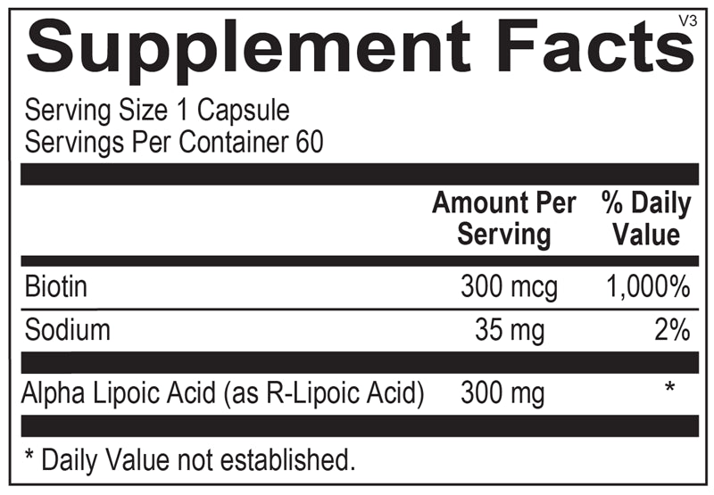 Lipoic Acid 300mg